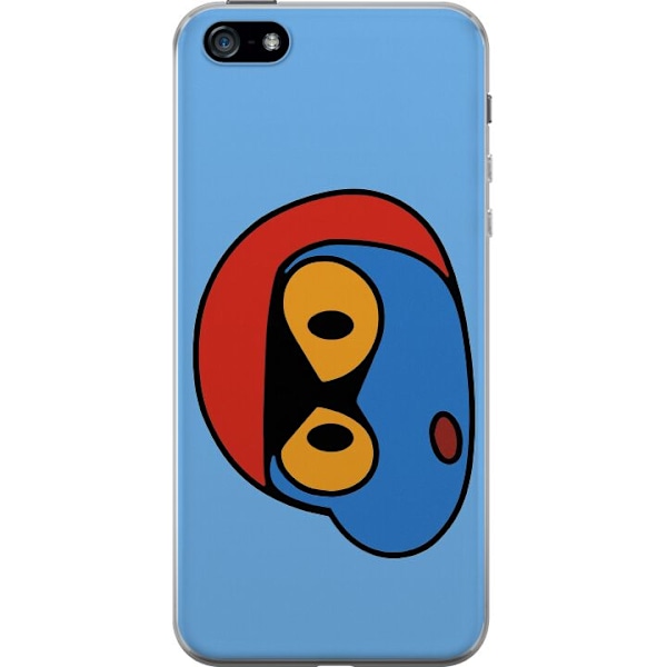 Apple iPhone 5 Genomskinligt Skal Bold Bot Head