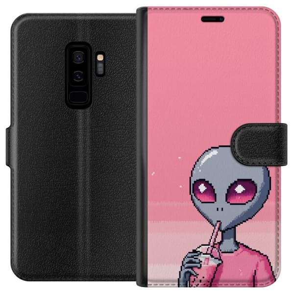 Kompatibel Tegnebogsetui til Samsung Galaxy S9+ Alien Smoothie