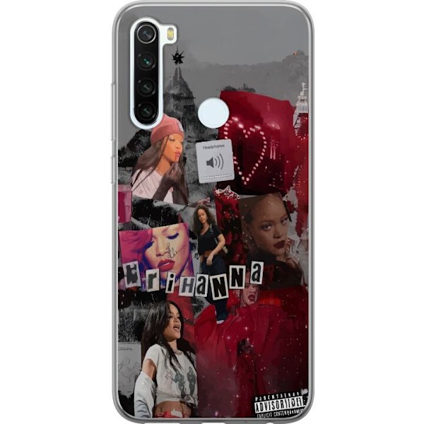 Xiaomi Redmi Note 8 Läpinäkyvä kuori Rihanna – Iconic Fashion Moments
