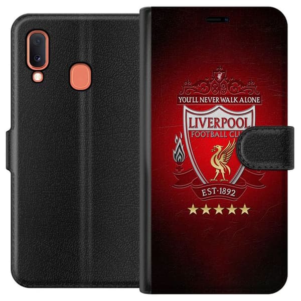 Kompatibelt Lommeboketui til Samsung Galaxy A20e Liverpool