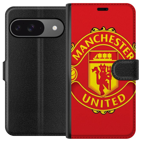 Google Pixel 9 Tegnebogsetui Manchester United FC