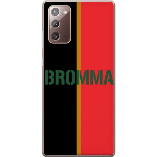 Samsung Galaxy Note20 Gennemsigtig cover Bromma