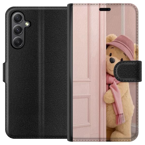 Samsung Galaxy S23 FE Tegnebogsetui Nalle Puh Disney Motiv Tegneserie Klassisk Populær Børnemotiv Disney-karakter Ikonisk Karakter