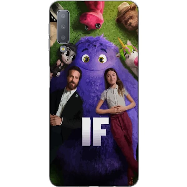 Samsung Galaxy A7 (2018) Läpinäkyvä kuori IF: Låtsaskompisar