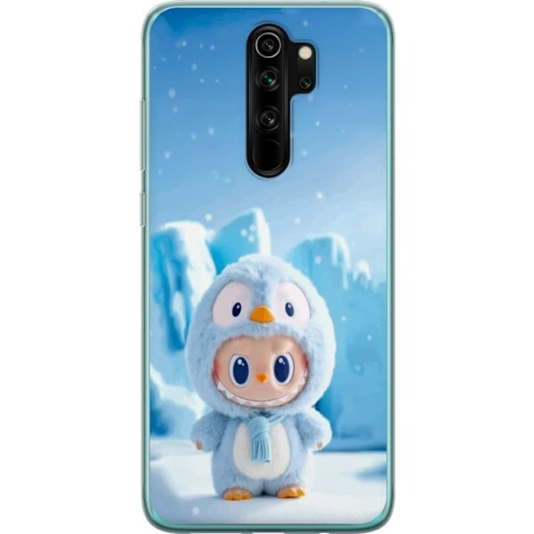 Xiaomi Redmi Note 8 Pro  Gennemsigtig cover sort ridder fortnite