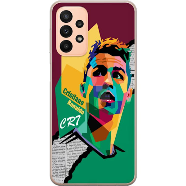 Samsung Galaxy A23 5G Genomskinligt Skal Ronaldo