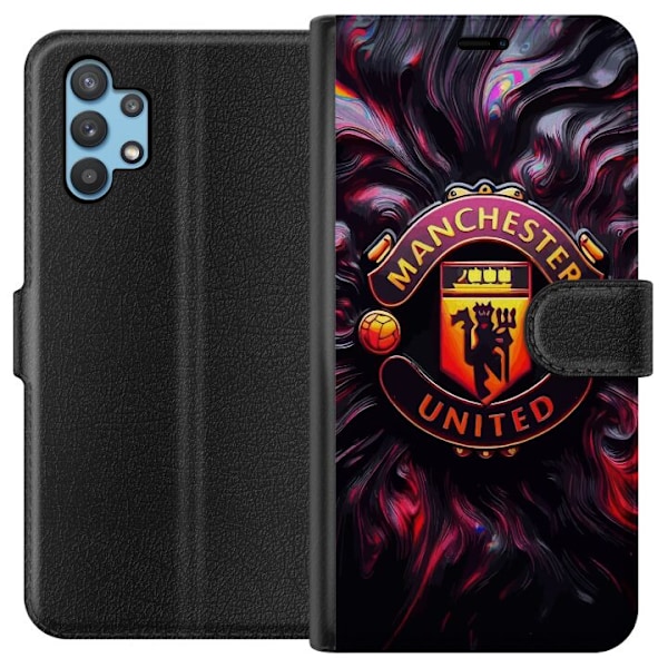 Samsung Galaxy A32 5G Lompakkokotelo Manchester United