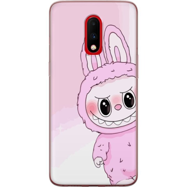 OnePlus 7 Gjennomsiktig deksel Labubu Bunny-serien