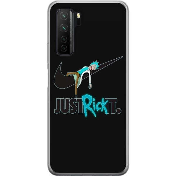 Huawei P40 lite 5G Gjennomsiktig deksel Bare Rick Det.