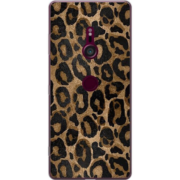 Sony Xperia XZ3 Läpinäkyvä kuori Leopard Luxe