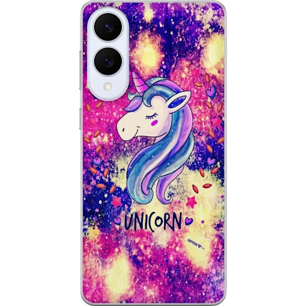 Samsung Galaxy S25 Edge Gennemsigtig cover Enhjørning