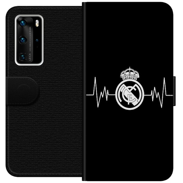 Huawei P40 Pro Tegnebogsetui Real Madrid CF