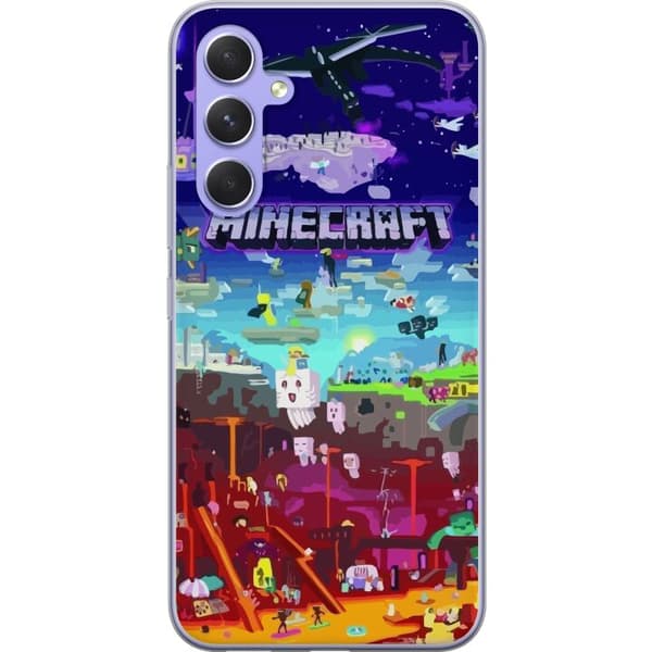 Kompatibelt Mobildeksel til Samsung Galaxy A54 Minecraft