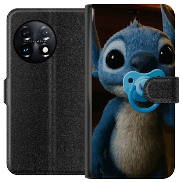 OnePlus 11R Lompakkokotelo Stitch & Napp - vauvateema söpöll