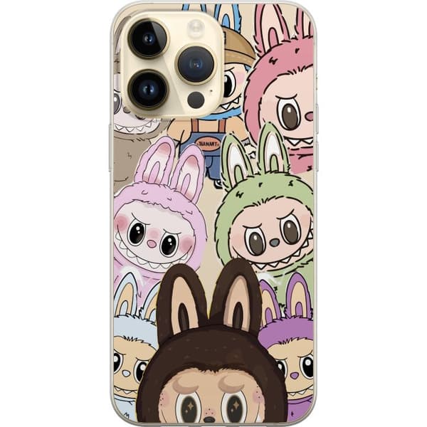 Kompatibelt Mobildeksel til Apple iPhone 14 Pro Max The Monster Edition Samlefigur Anime