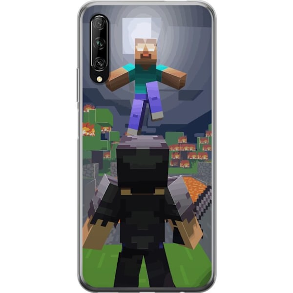 Huawei P smart Pro 2019 Gjennomsiktig deksel Minecraft