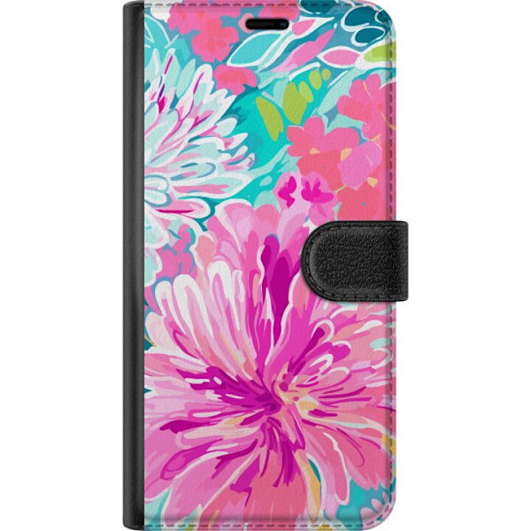 Sony Xperia 10 II Tegnebogsetui Blomsterrebs