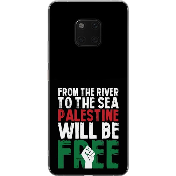 Huawei Mate 20 Pro Gennemsigtig cover Fri Palæstina
