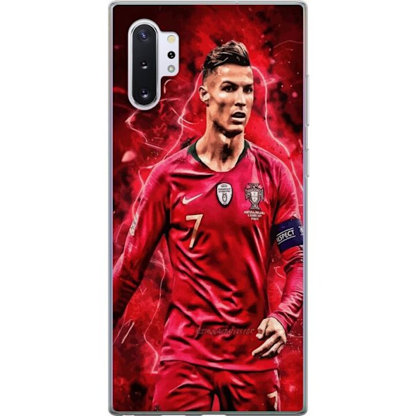 Samsung Galaxy Note10+ Gennemsigtig cover Ronaldo Færdigheder