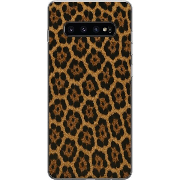 Samsung Galaxy S10 Läpinäkyvä kuori PredaDots