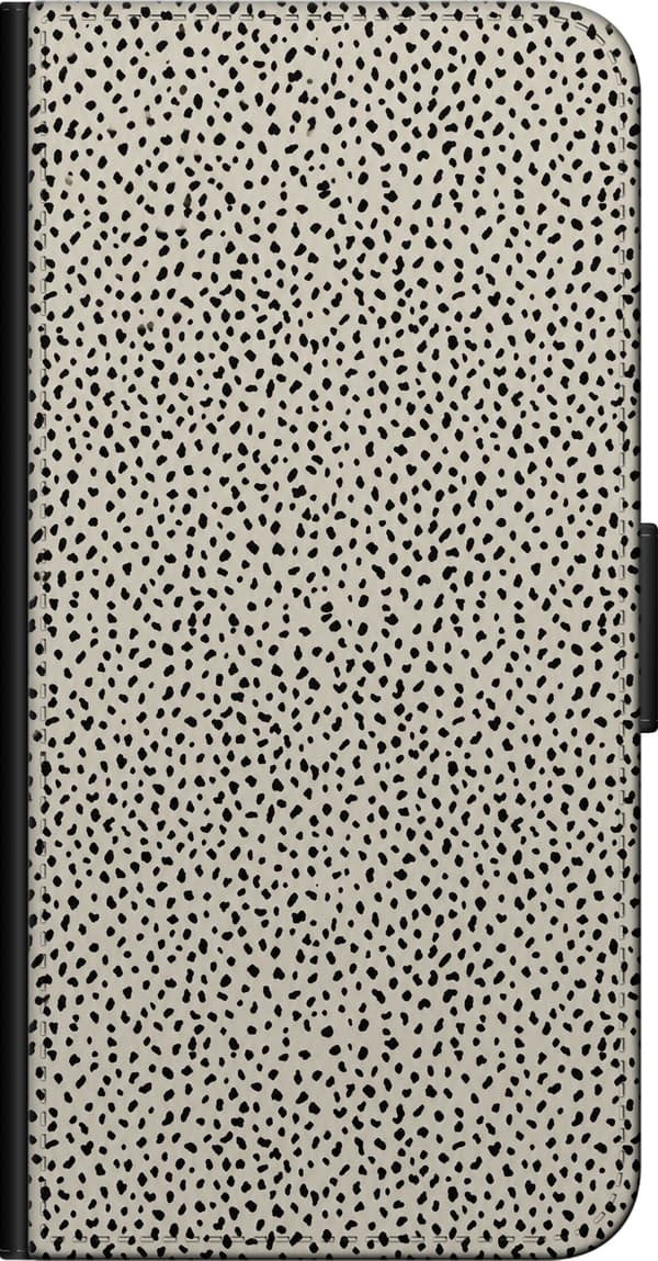 Kompatibel Tegnebogsetui til Xiaomi Redmi Note 9 Pro Beige minileopard beige