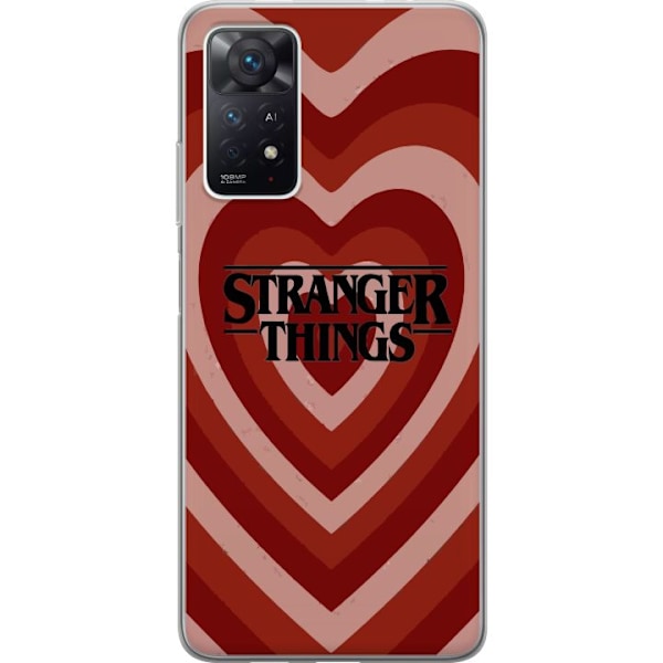 Xiaomi Redmi Note 11 Pro 5G Genomskinligt Skal Stranger Things