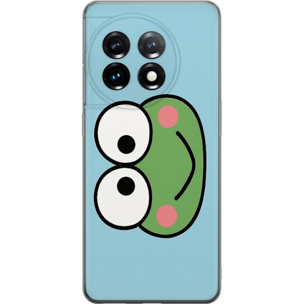 OnePlus 11 Läpinäkyvä kuori Keroppi Smile