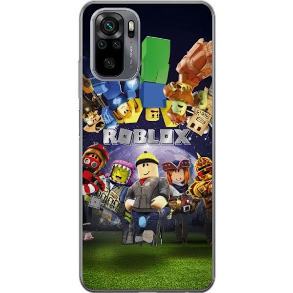 Xiaomi Redmi Note 10S Läpinäkyvä kuori Roblox Maailma - Pelaamisseikkailu Lapsille ja Nuorille