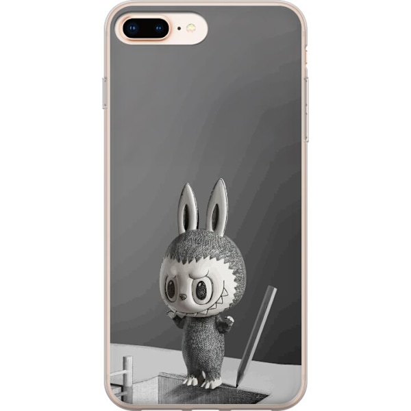 Apple iPhone 8 Plus Läpinäkyvä kuori Pop Mart MEGA LABUBU L