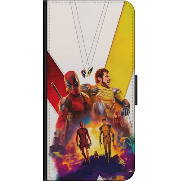 Samsung Galaxy A20s Lommeboketui Wolverine Deadpool