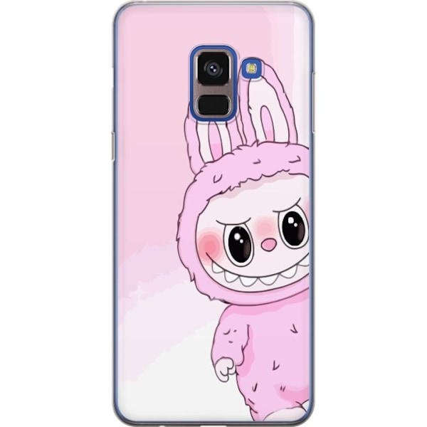 Samsung Galaxy A8 (2018) Läpinäkyvä kuori Labubu Jänis-sar