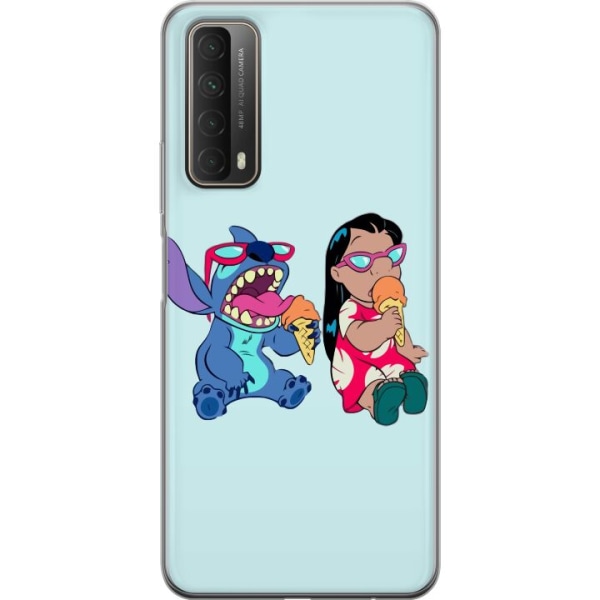 Huawei P smart 2021 Läpinäkyvä kuori Lilo & Stitch