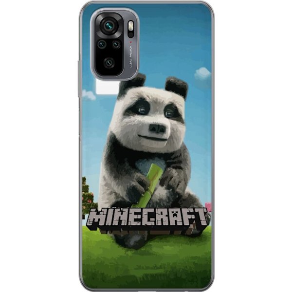 Xiaomi Redmi Note 10 Läpinäkyvä kuori A Minecraft Movie