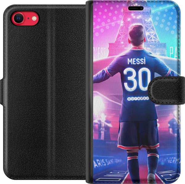 Kompatibelt Plånboksfodral till Apple iPhone 8 Lionel Messi