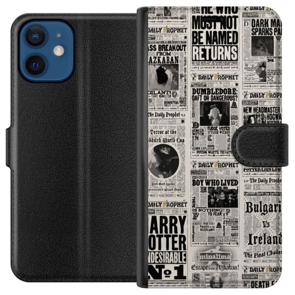 Kompatibel Tegnebogsetui til Apple iPhone 12 mini Harry Potter Magasin