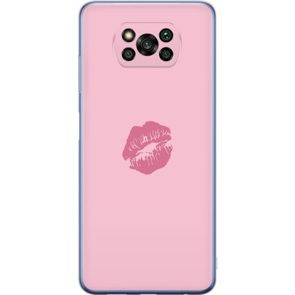 Xiaomi Poco X3 Pro Gennemsigtig cover Kys