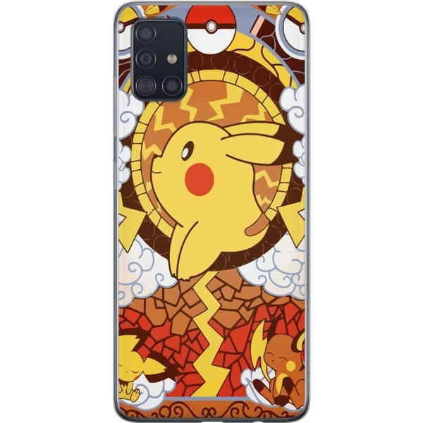 Kompatibel Mobilcover til Samsung Galaxy A51 Pikachu