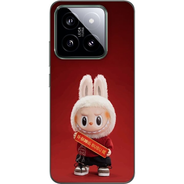 Xiaomi 14 Läpinäkyvä kuori Pop Mart The Monsters Labubu Onn