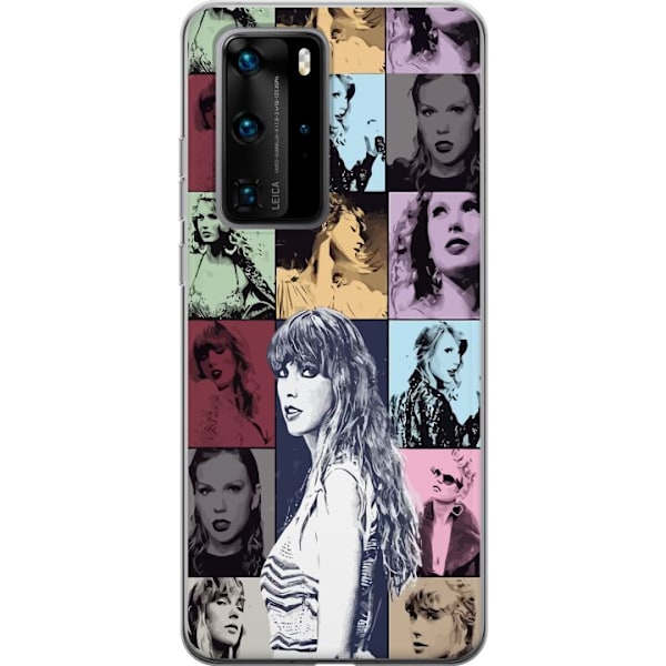 Huawei P40 Pro Läpinäkyvä kuori Taylor Swift