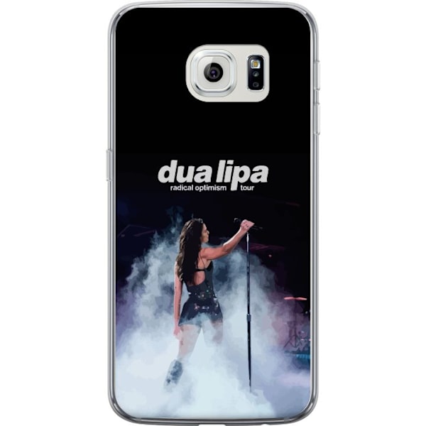 Samsung Galaxy S6 edge Läpinäkyvä kuori Dua Lipa – Signature Looks & Vibes