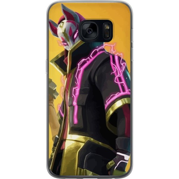 Samsung Galaxy S7 Gennemsigtig cover Fortnite