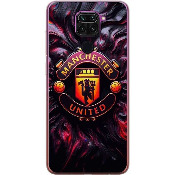 Xiaomi Redmi Note 9 Läpinäkyvä kuori Manchester United