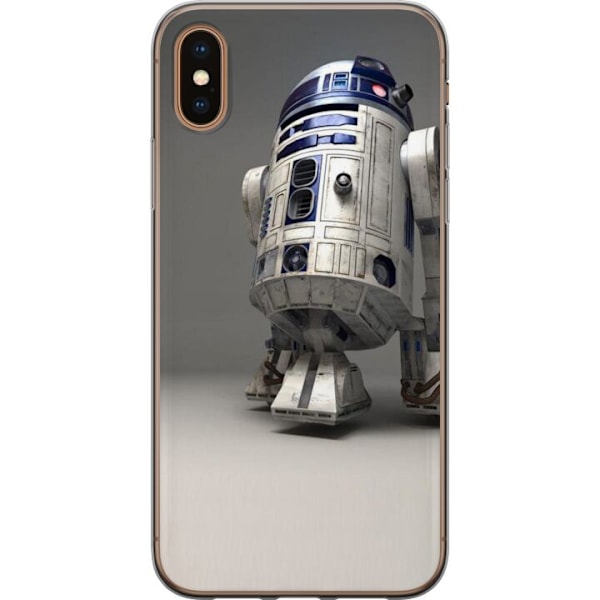 Apple iPhone XS Läpinäkyvä kuori R2D2 Tähtien sota