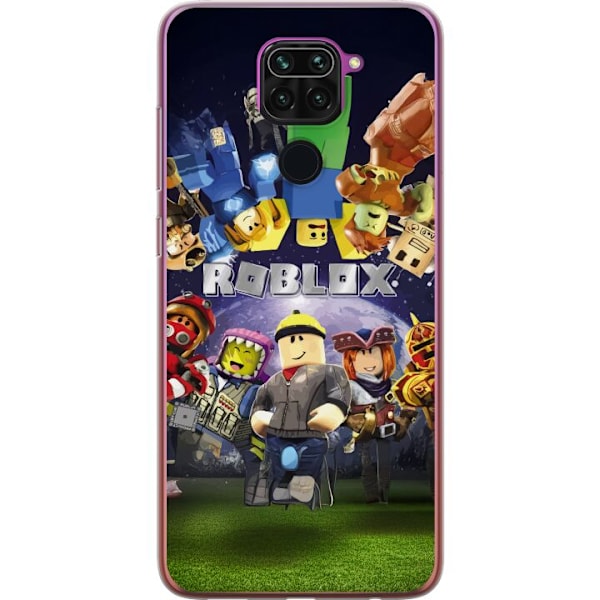 Xiaomi Redmi Note 9 Läpinäkyvä kuori Roblox Maailma - Pelaamisseikkailu Lapsille ja Nuorille
