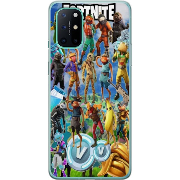 OnePlus 8T Genomskinligt Skal Fortnite