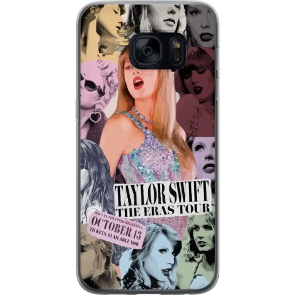 Samsung Galaxy S7 Läpinäkyvä kuori Taylor Swift Värit
