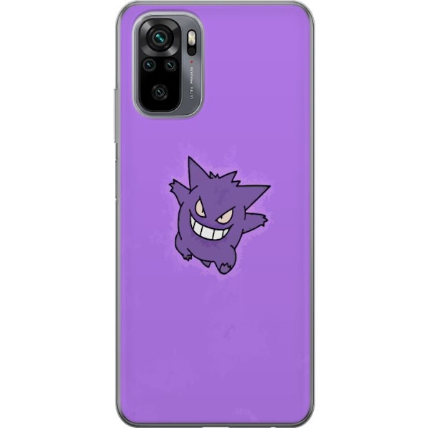 Xiaomi Redmi Note 10 Läpinäkyvä kuori Gengar