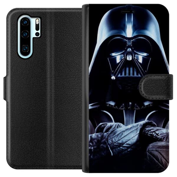 Kompatibel Tegnebogsetui til Huawei P30 Pro Darth Vader