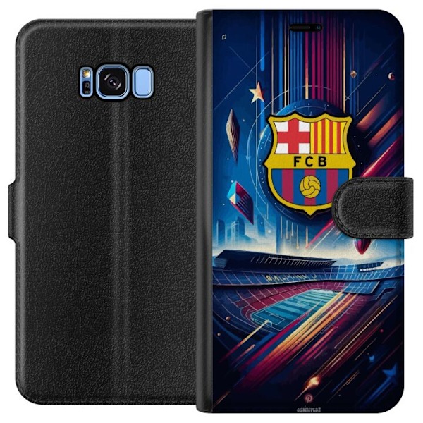 Samsung Galaxy S8 Tegnebogsetui FC Barcelona