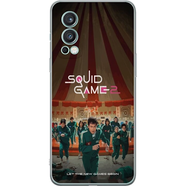 OnePlus Nord 2 5G Gennemsigtig cover Squid Game 2 - Forår